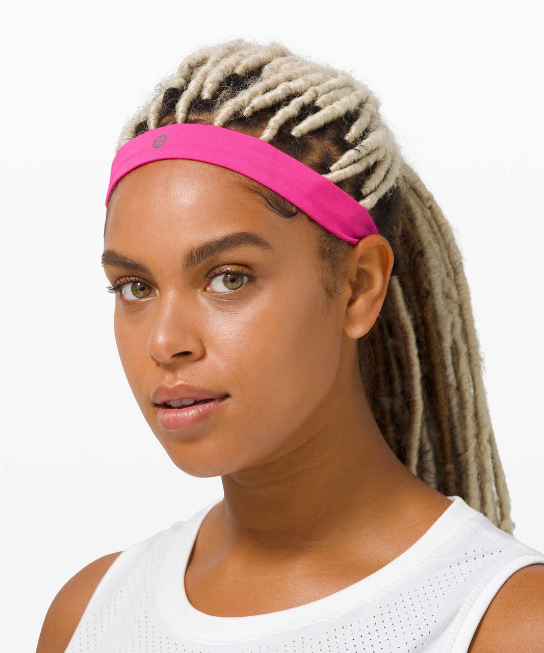 Lululemon Cardio Cross Trainer Headband - Pink Highlight