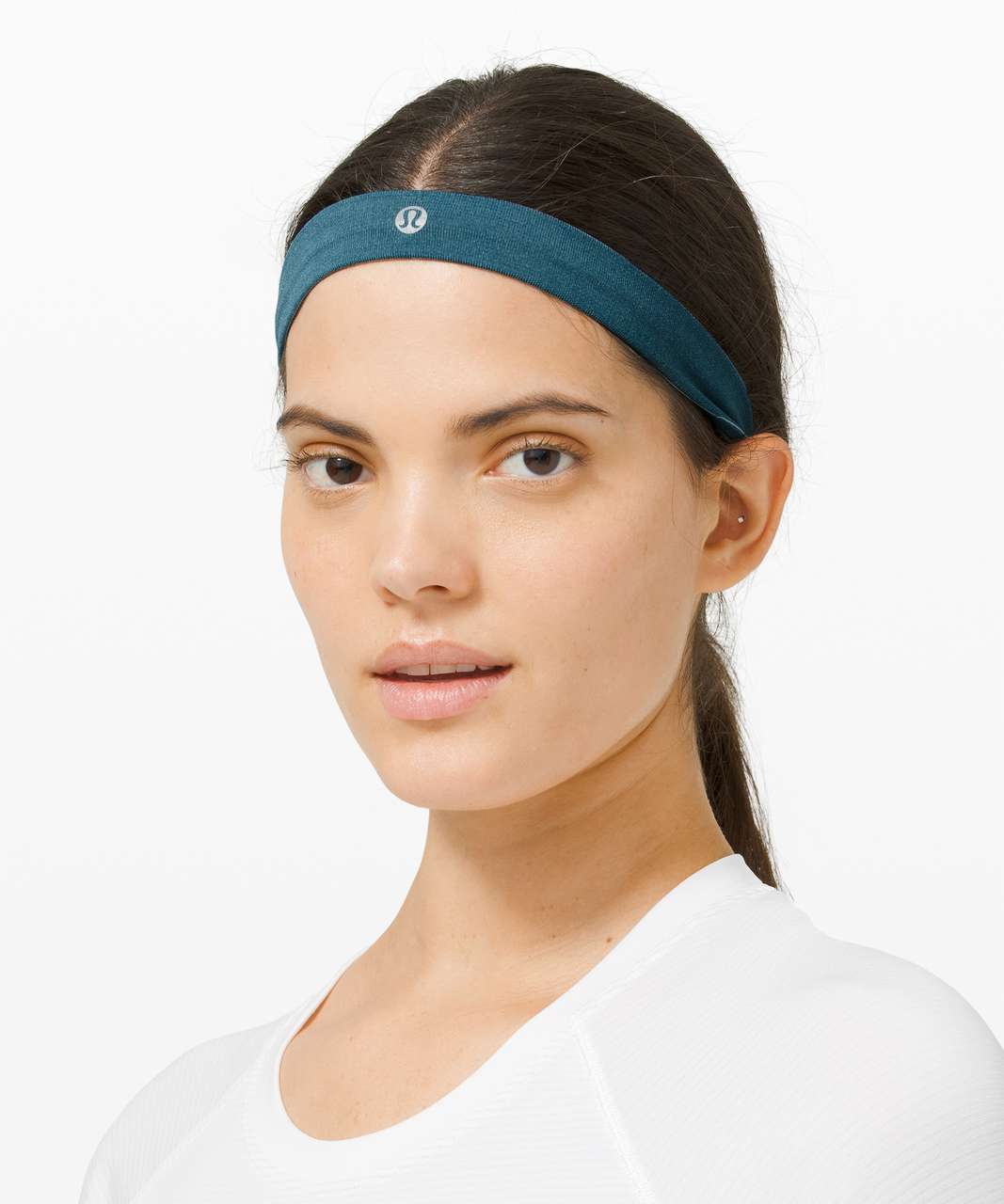 Lululemon Cardio Cross Trainer Headband - Heathered Desert Teal