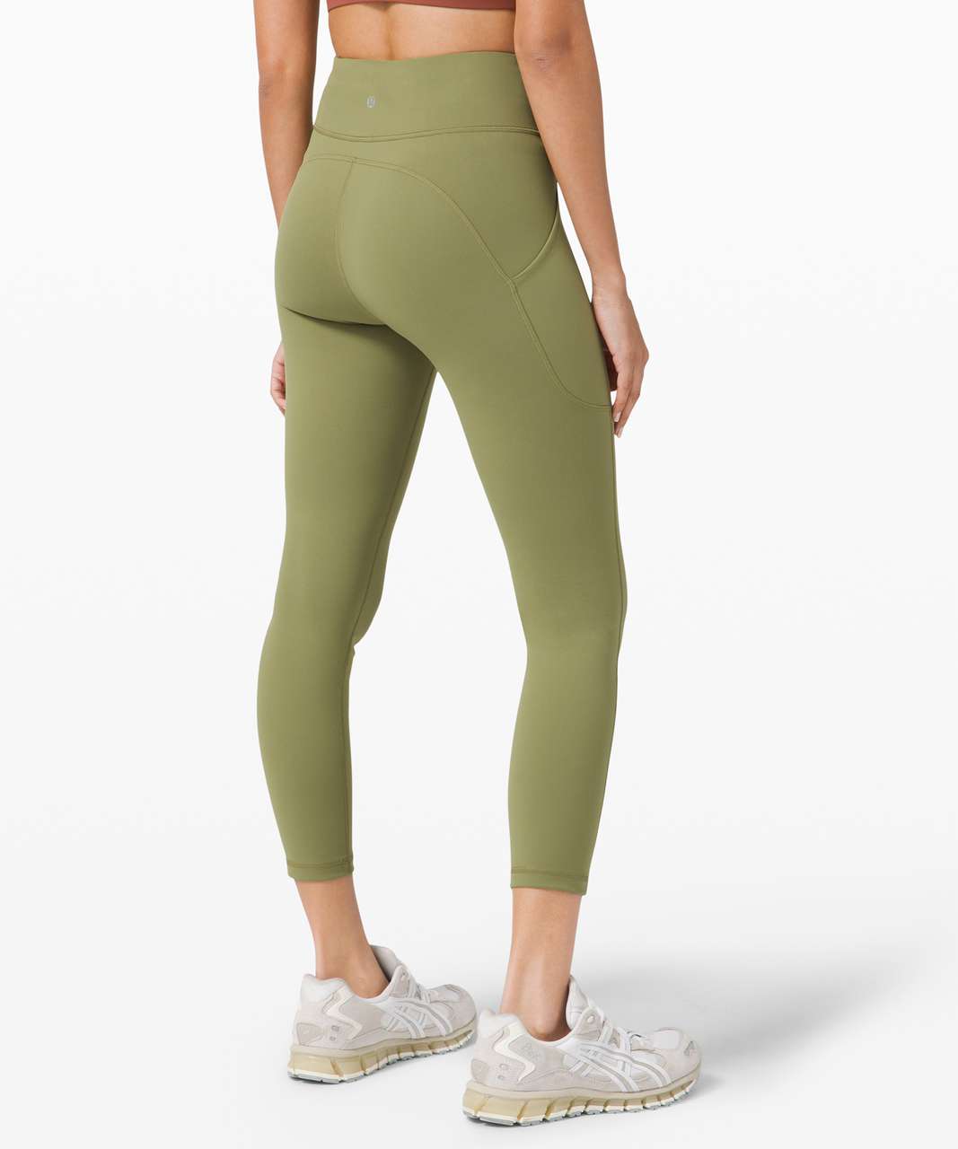 Lululemon INVIGORATE HR Tight 25 - BRZG (Bronze Green) (4) at