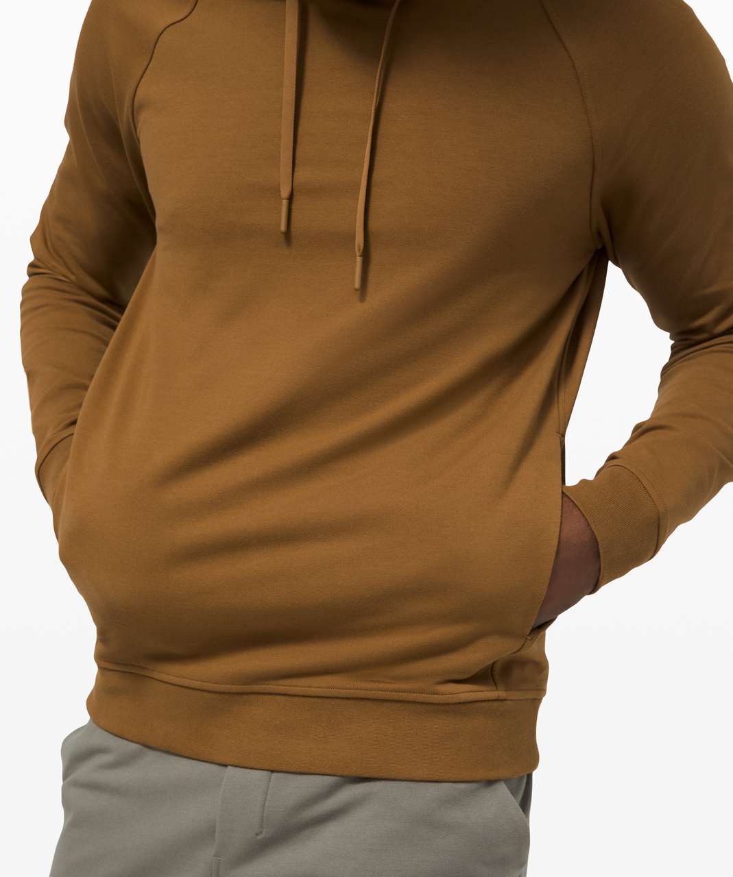 Lululemon City Sweat Pullover Hoodie French Terry - Burnt Caramel - lulu  fanatics