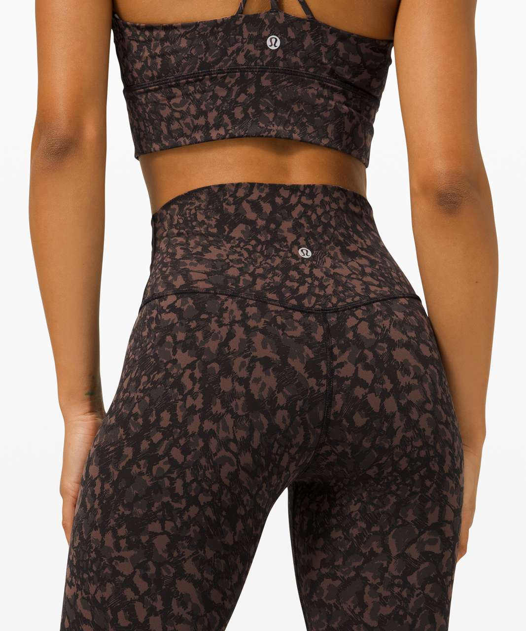 Lululemon Align Crop *21 - Wild Thing Camo Brown Earth Multi - lulu  fanatics