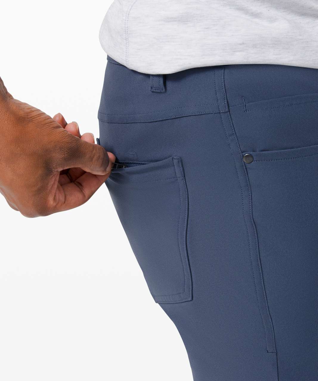 Lululemon ABC Pant Slim *Warpstreme 34" - Iron Blue