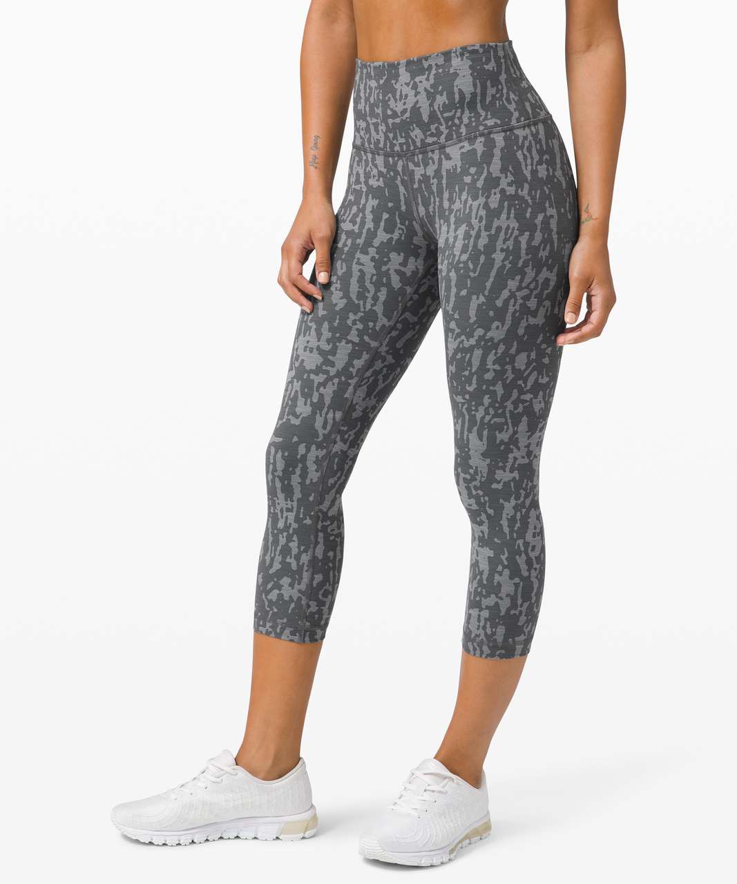 Lululemon Wunder Train High-Rise Crop 21 - Dark Oxide - lulu fanatics