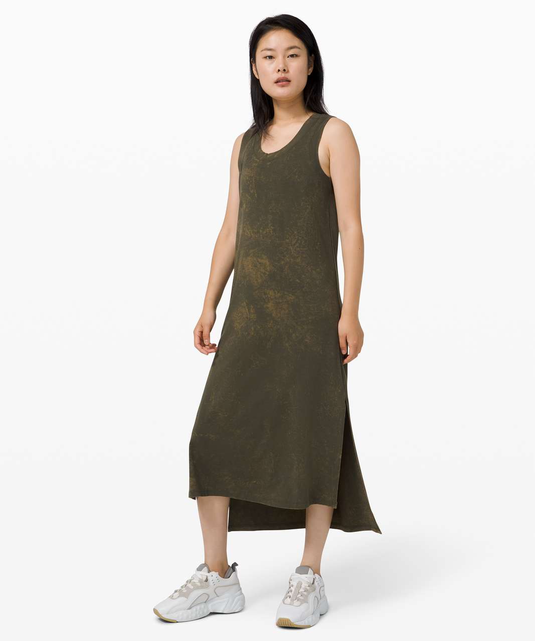 Lululemon All Yours Tank Maxi Dress *Wash - Cloudy Wash Dark Olive