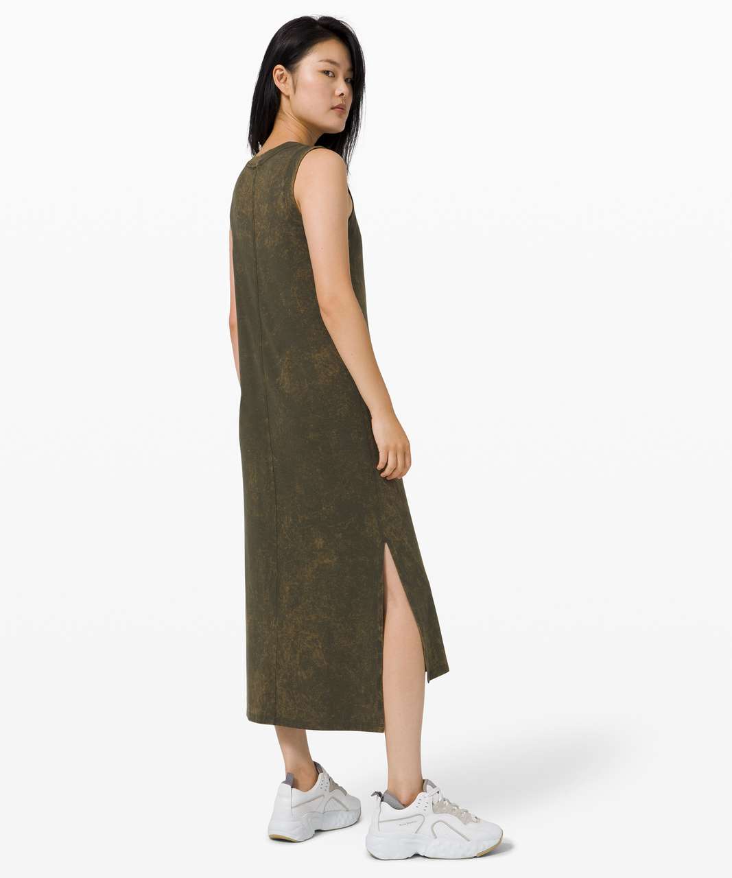 Lululemon All Yours Tank Maxi Dress *Wash - Cloudy Wash Dark Olive