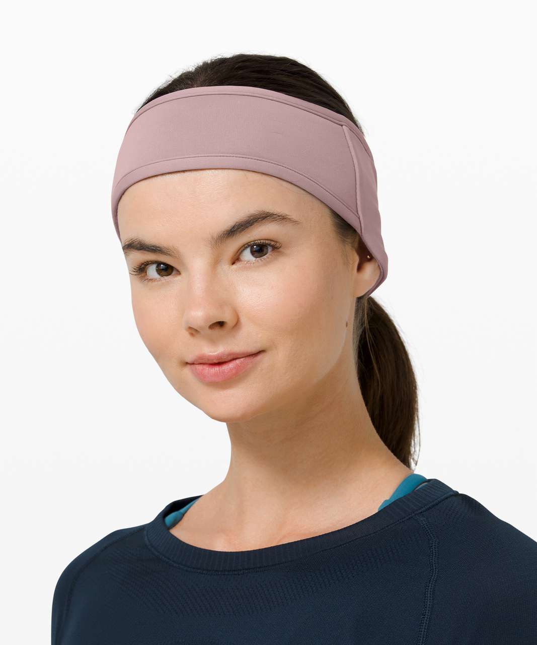 Lululemon Run for It All Earwarmer - Violet Verbena / Graphite Grey