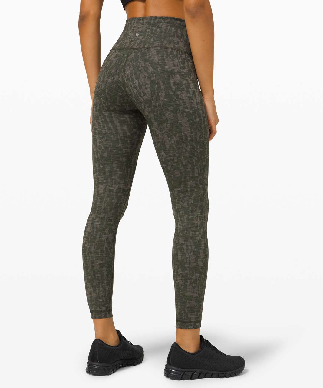 Lululemon Wunder Train High-Rise Tight 25 *Print - Heathered PU