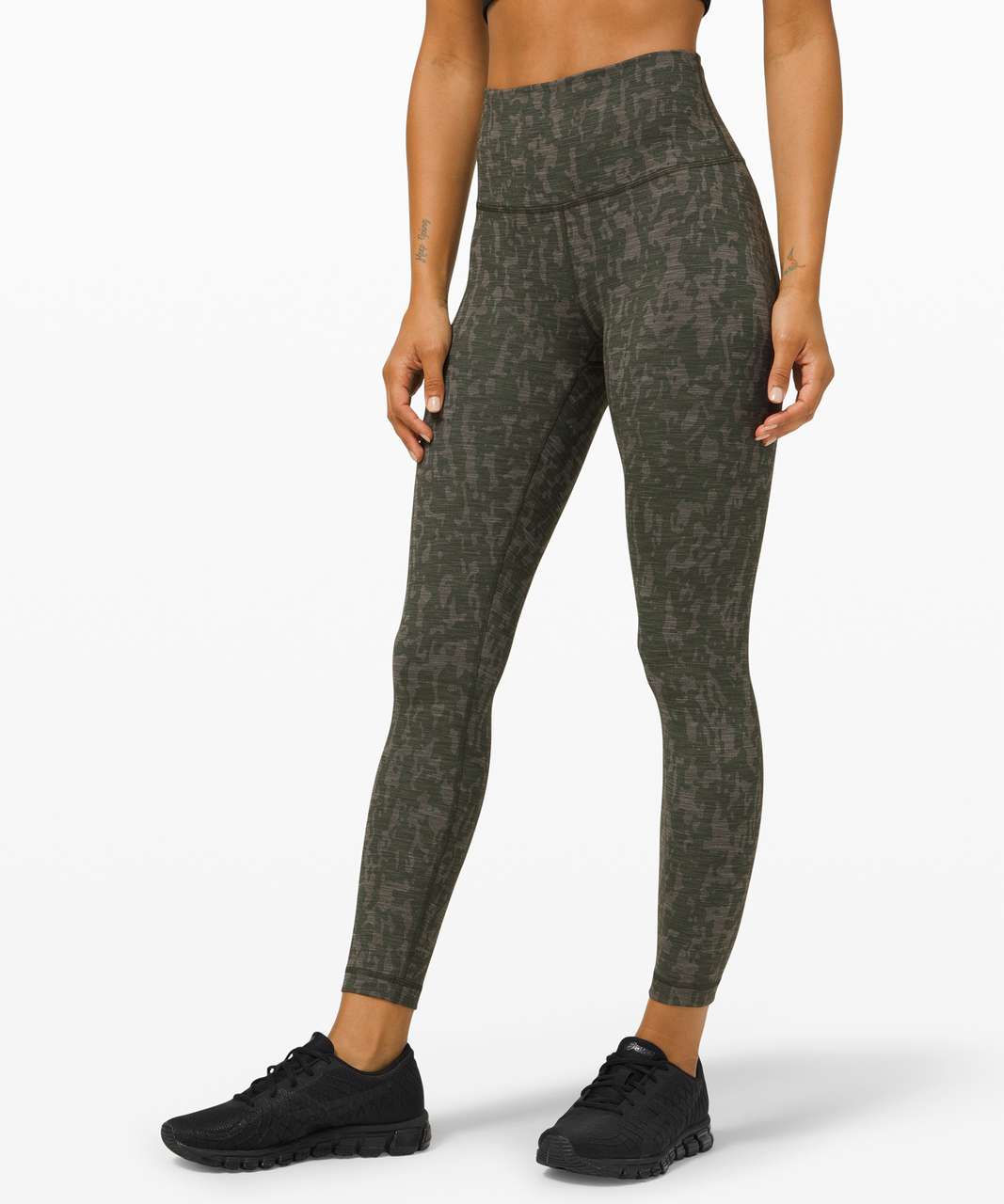 Lululemon Wunder Train High-Rise Tight 25 *Print - Heathered PU