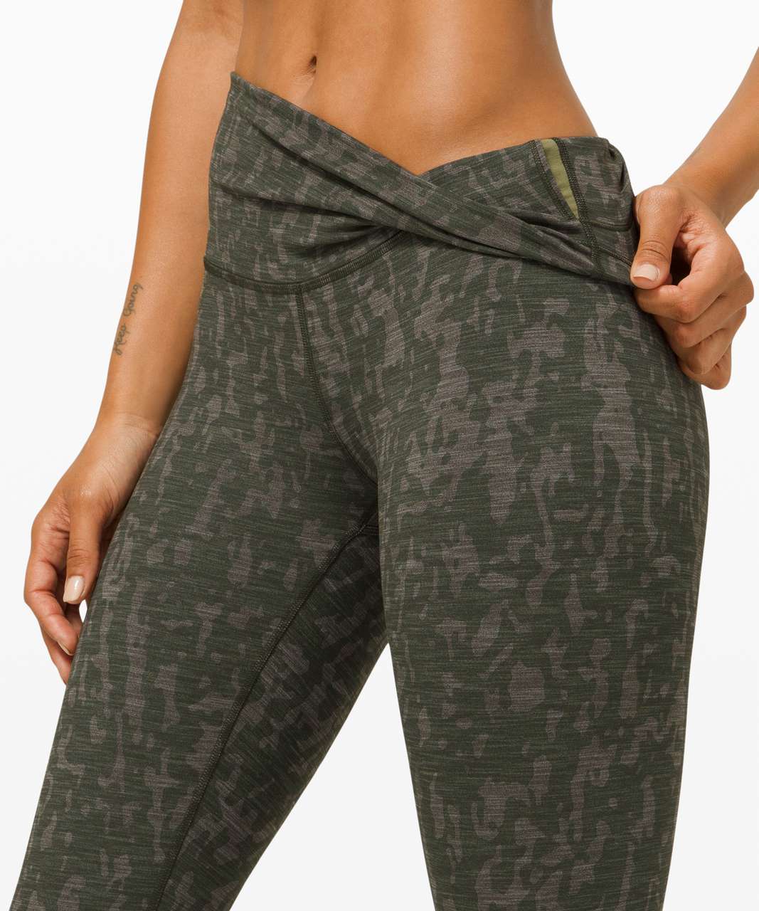 Lululemon Wunder Train High-Rise Tight 25 *Print - Heathered PU