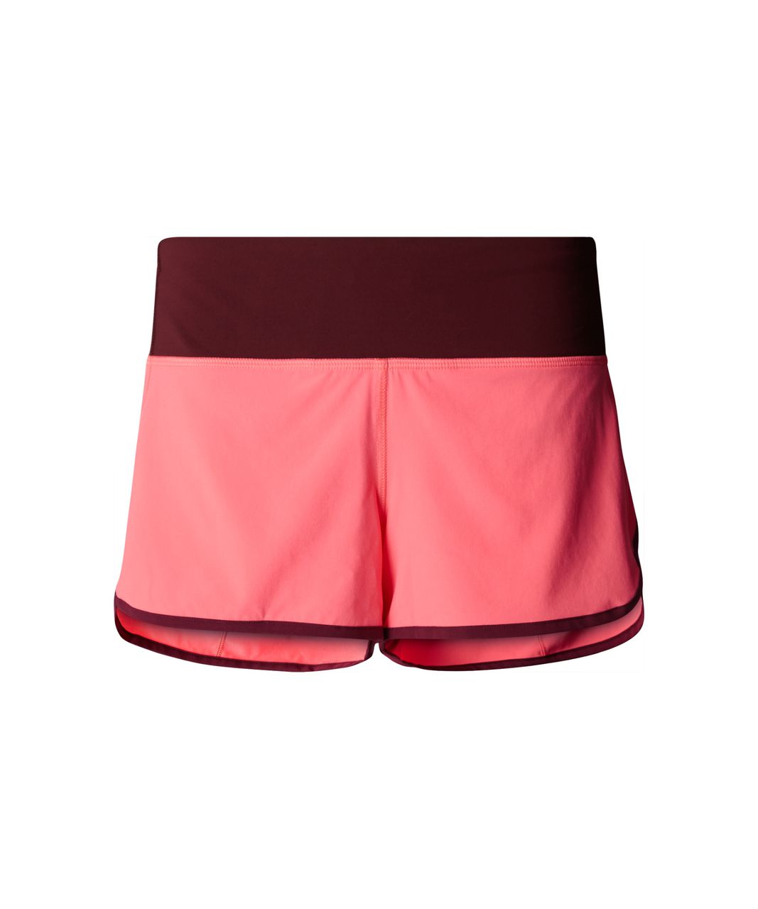 Lululemon Speed Short - Flash Light / Wine Berry