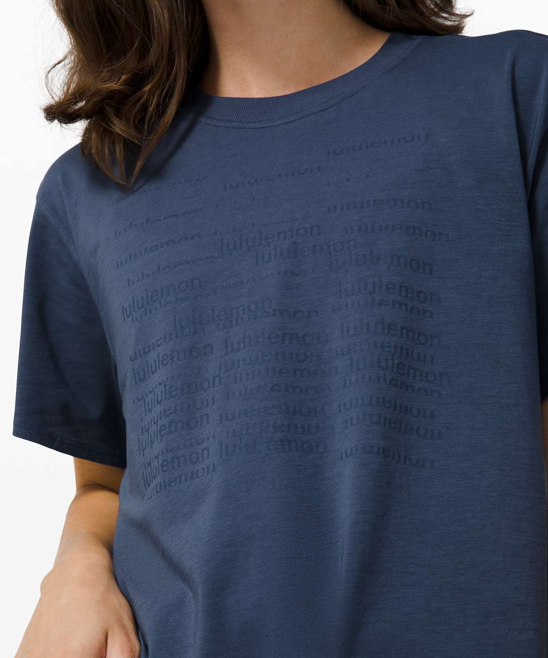 Lululemon All Yours Tee *Graphic - Iron Blue