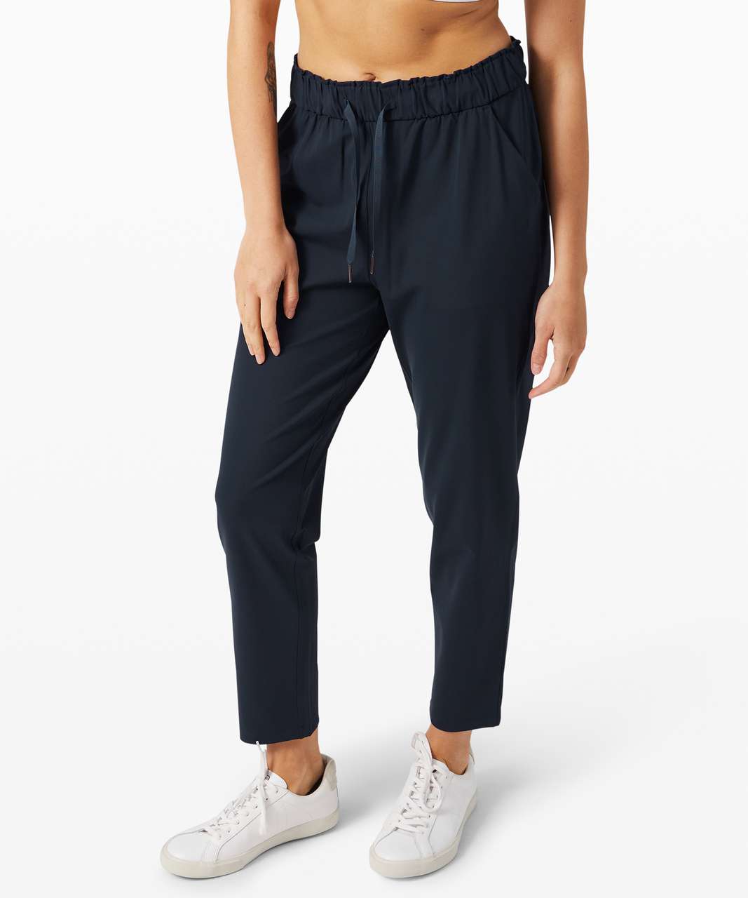 Lululemon Stretch High-rise Pants 7/8 Length In True Navy | ModeSens