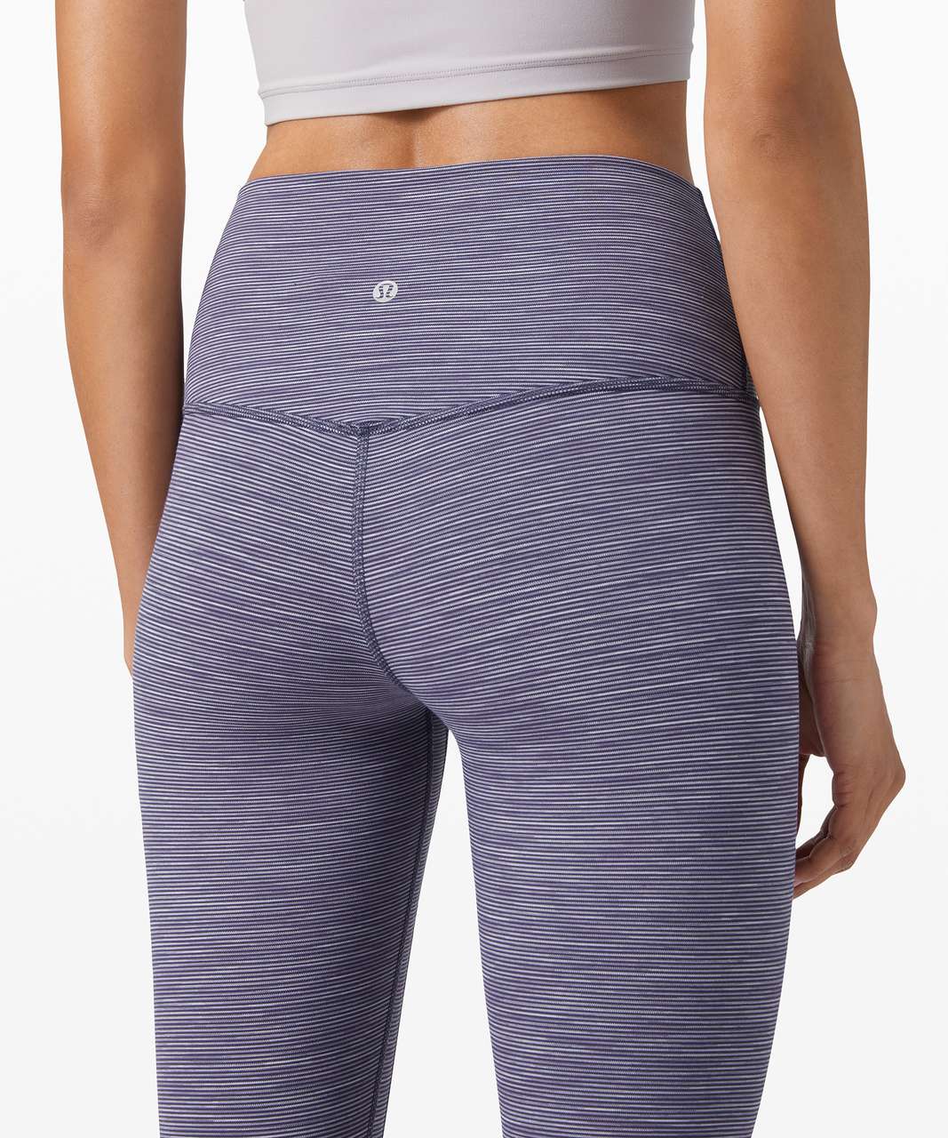 Lululemon Align Crop *21 - Wee Are From Space Greyvy Persian Violet - lulu  fanatics