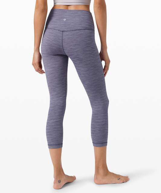 LULULEMON Align 21 Crop Leggings Size 4 Summer Shade Ice Gray