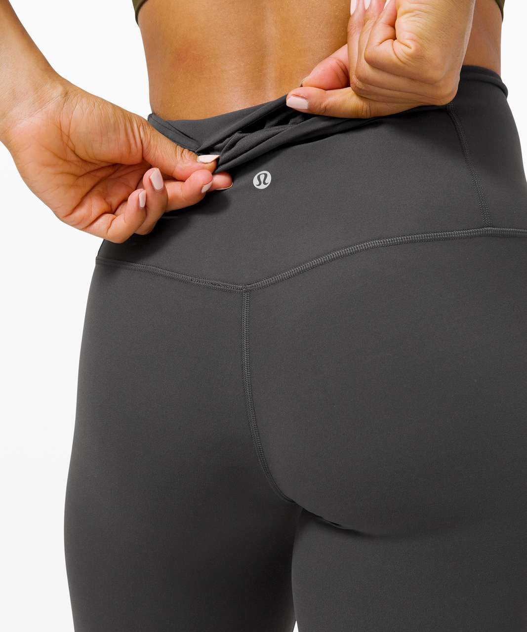 Lululemon Invigorate High-Rise Tight 25 - Heathered Graphite Grey - lulu  fanatics