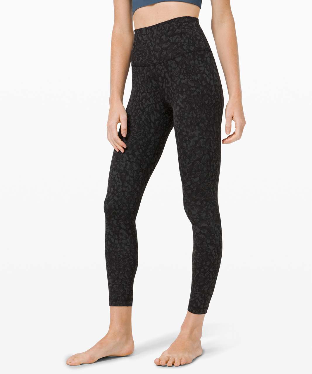 lululemon athletica, Pants & Jumpsuits, Lululemon Align 25 Leggings Black  Grey 2 Intertwined Camo Deep Coal Multi