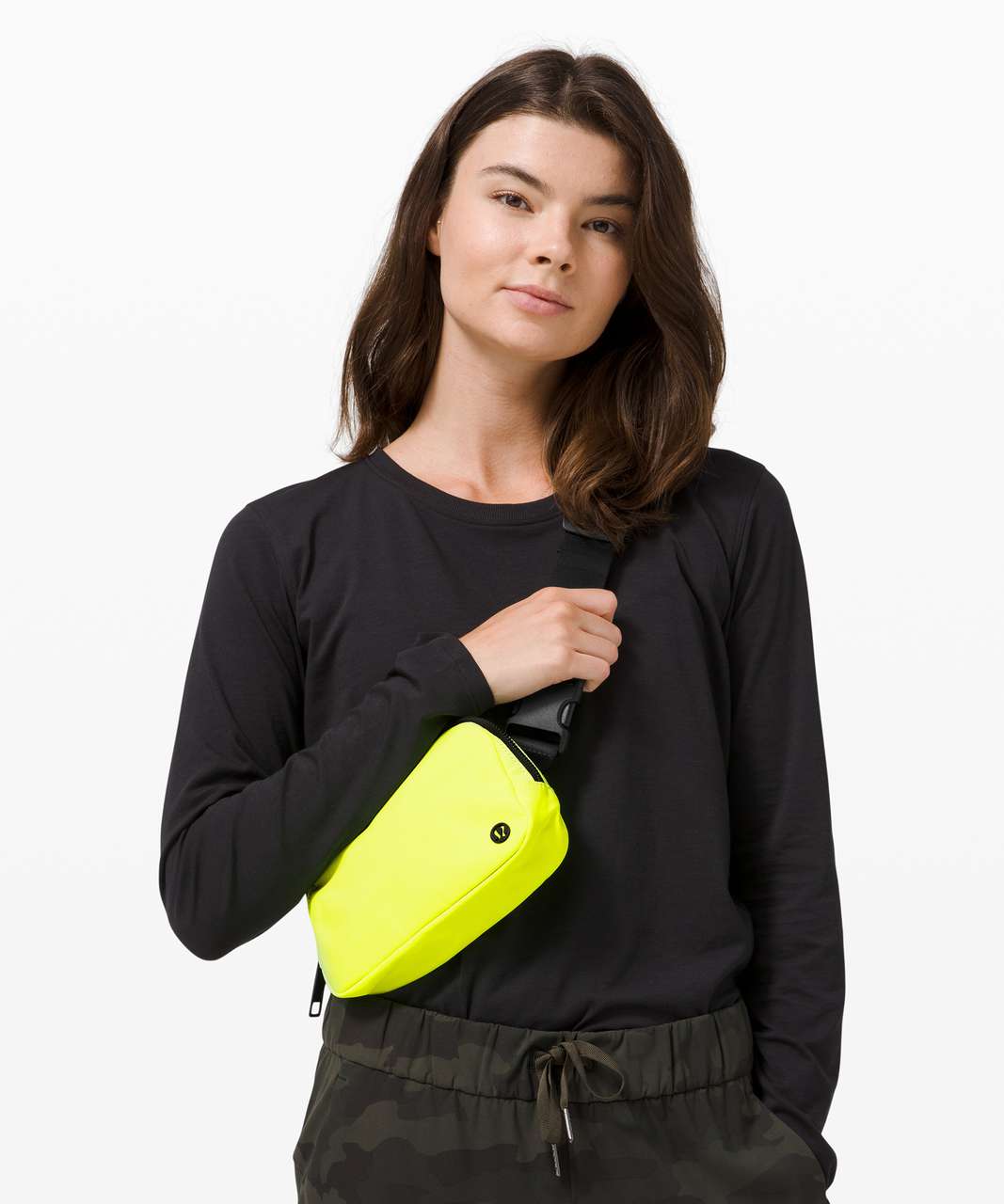 neon lululemon bag