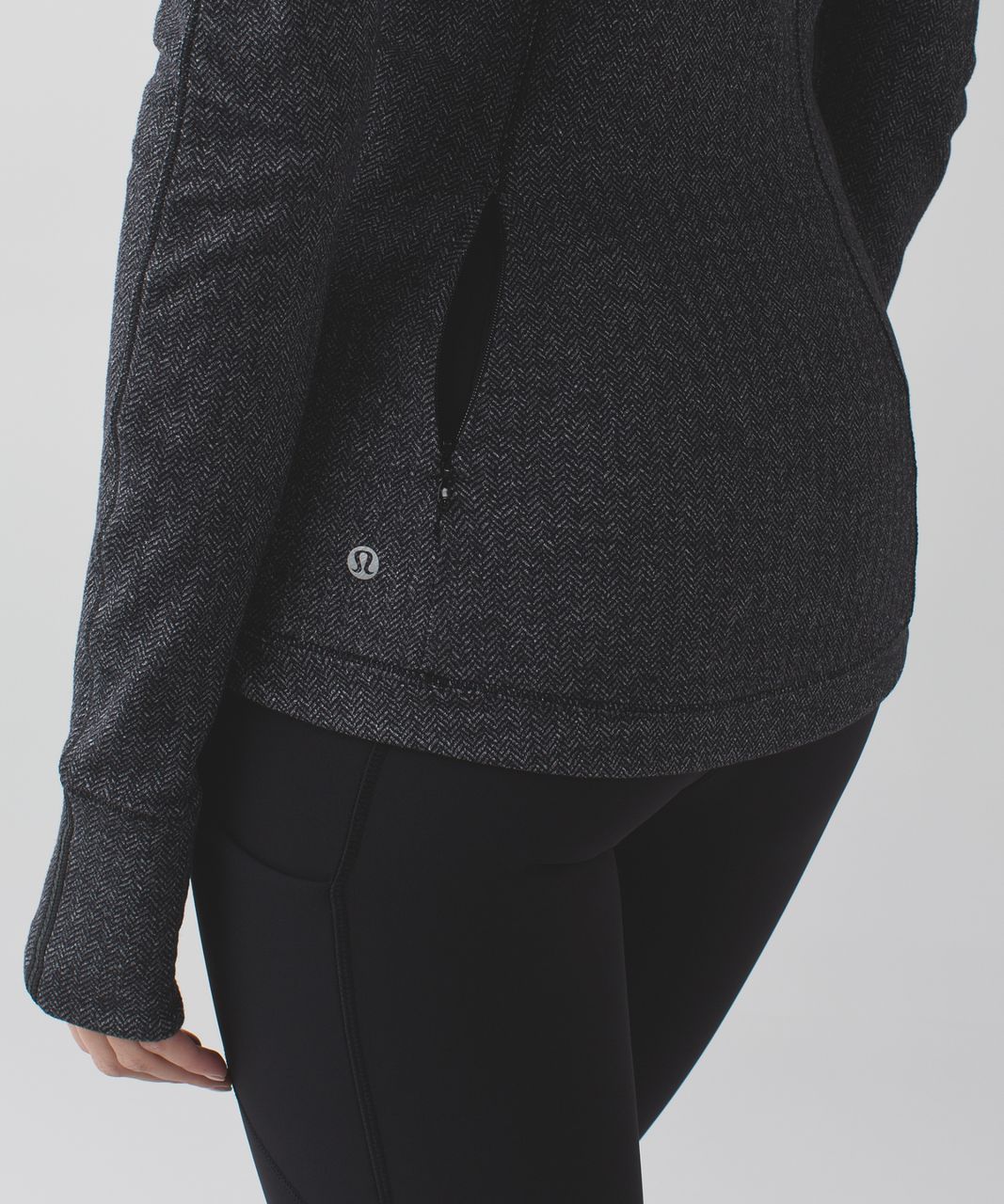 Lululemon Runderful Long Sleeve - Heathered Herringbone Heathered