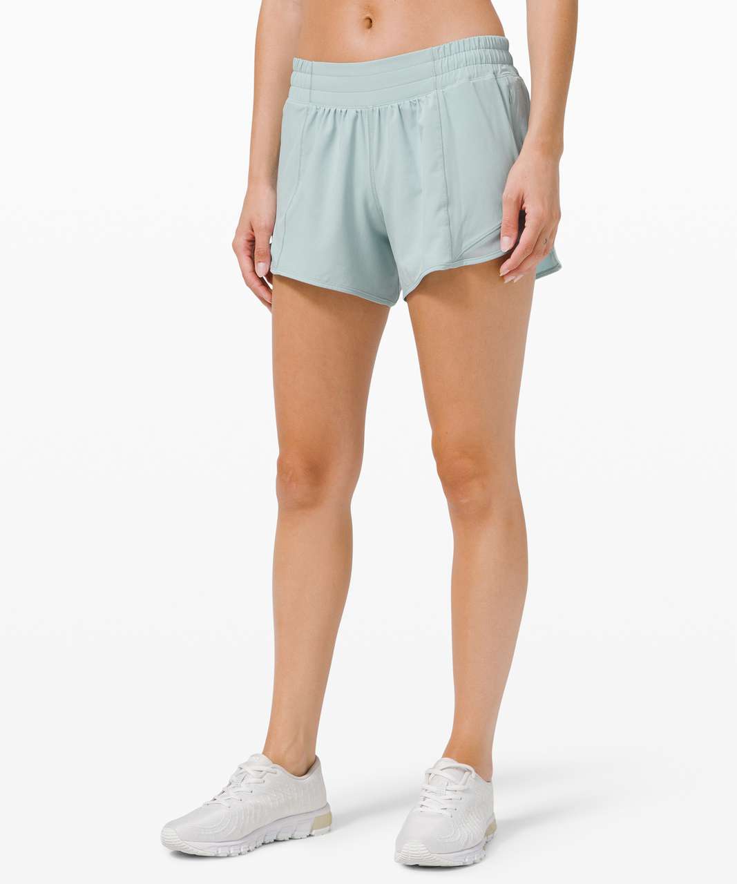 Lululemon Hotty Hot Short II *Long 4" - Hazy Jade (First Release)