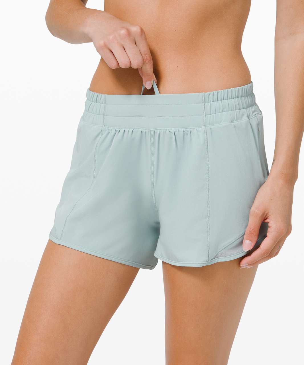 Lululemon Hotty Hot Short II *Long 4" - Hazy Jade (First Release)