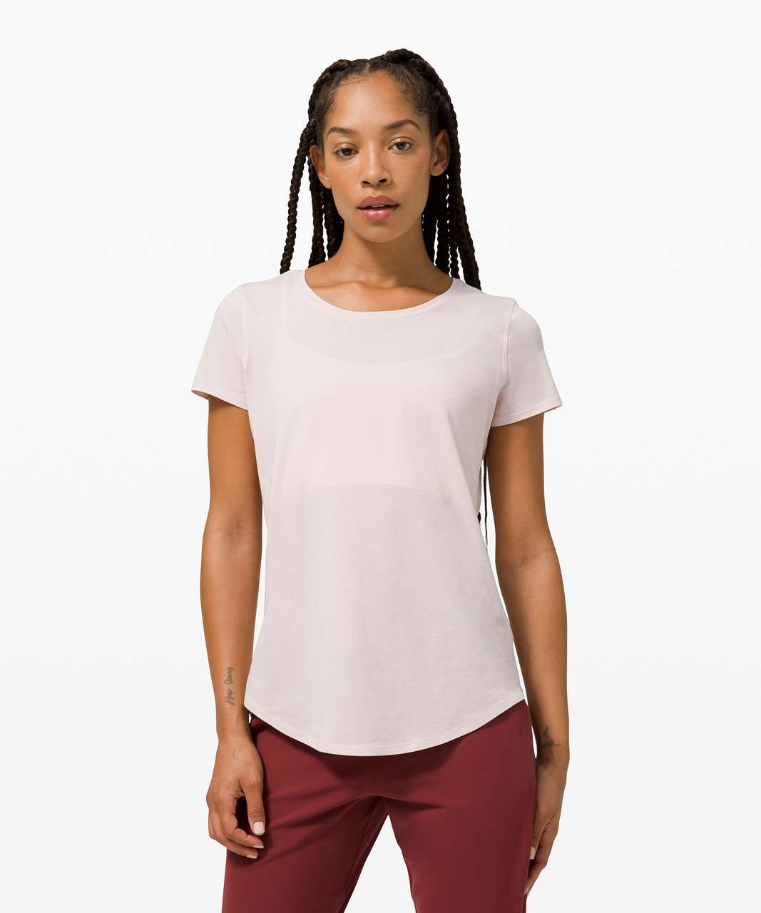 Lululemon Love Crew III - Feather Pink