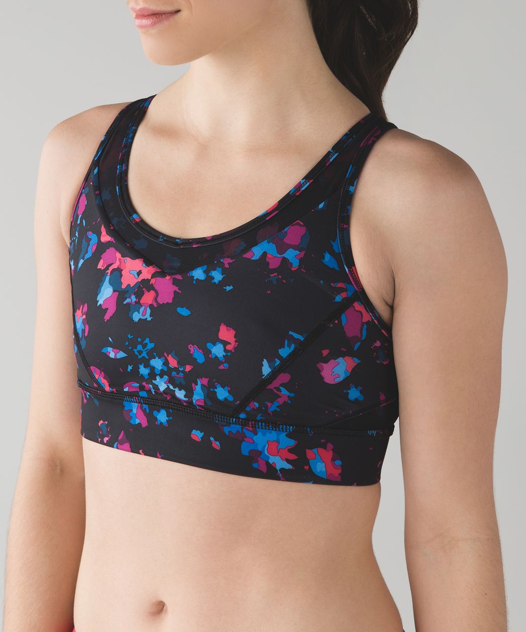 Lululemon Strap It Like Its Hot Bra - Dandy Digie Multi / Black