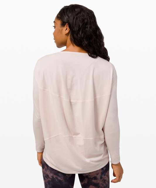 Lululemon Back In Action Long Sleeve Shirt - Lunar Rock - lulu fanatics