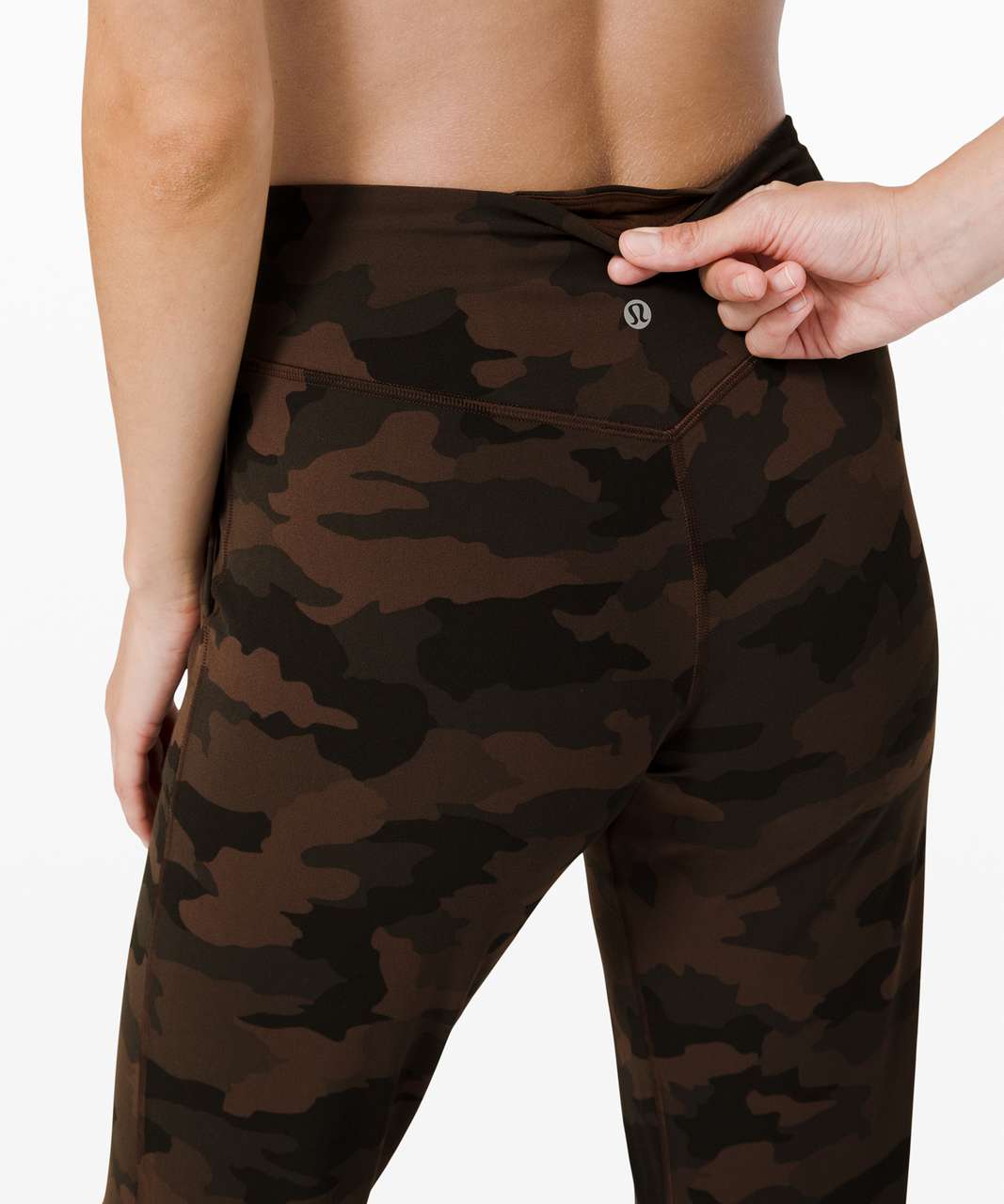 lululemon athletica, Pants & Jumpsuits, Lululemon Align Crop Leggings Camo  Black Grey 2 Camouflage Size 4