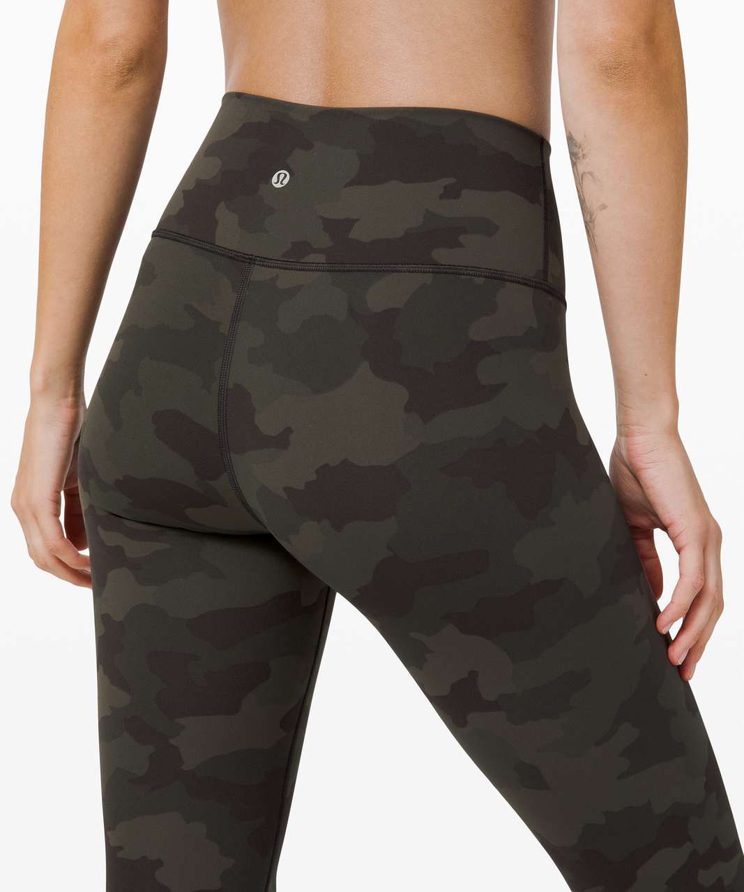 Lululemon Wunder Under High-Rise Tight 28" *Brushed Full-On Luxtreme - Heritage 365 Camo Dark Olive Multi