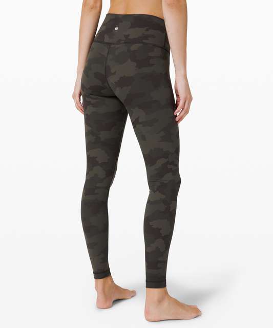 Brown earth perfectly oversized crew hemmed by lulu. Heritage brown camo  Wunder trains : r/lululemon