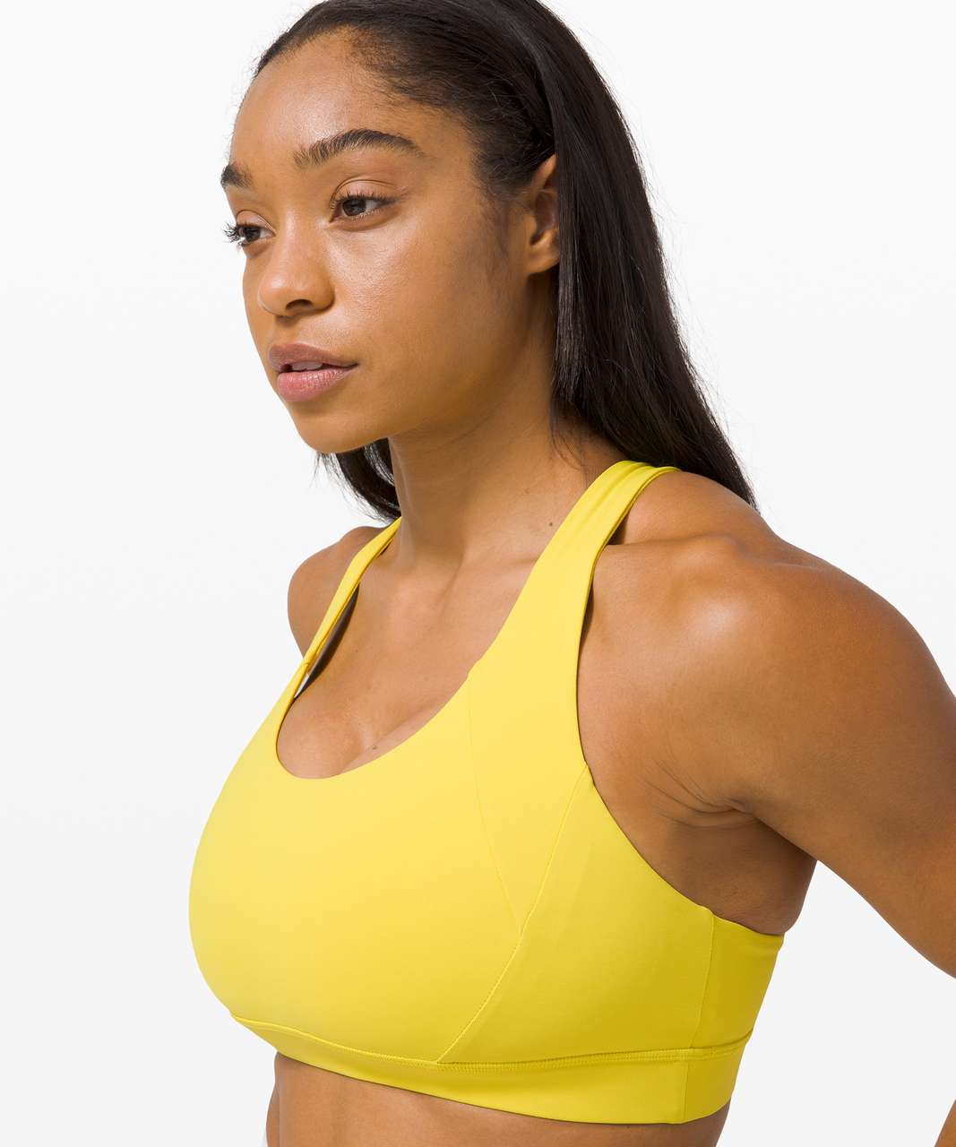 Lululemon Free To Be Elevated Bra *Light Support, DD/E Cup - Yellow Serpentine