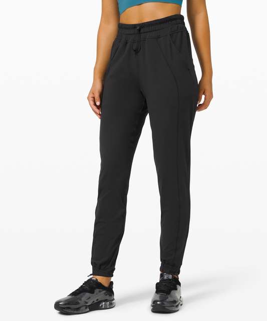 Lululemon Ready to Rulu Fleece Jogger - Heathered Black - lulu fanatics