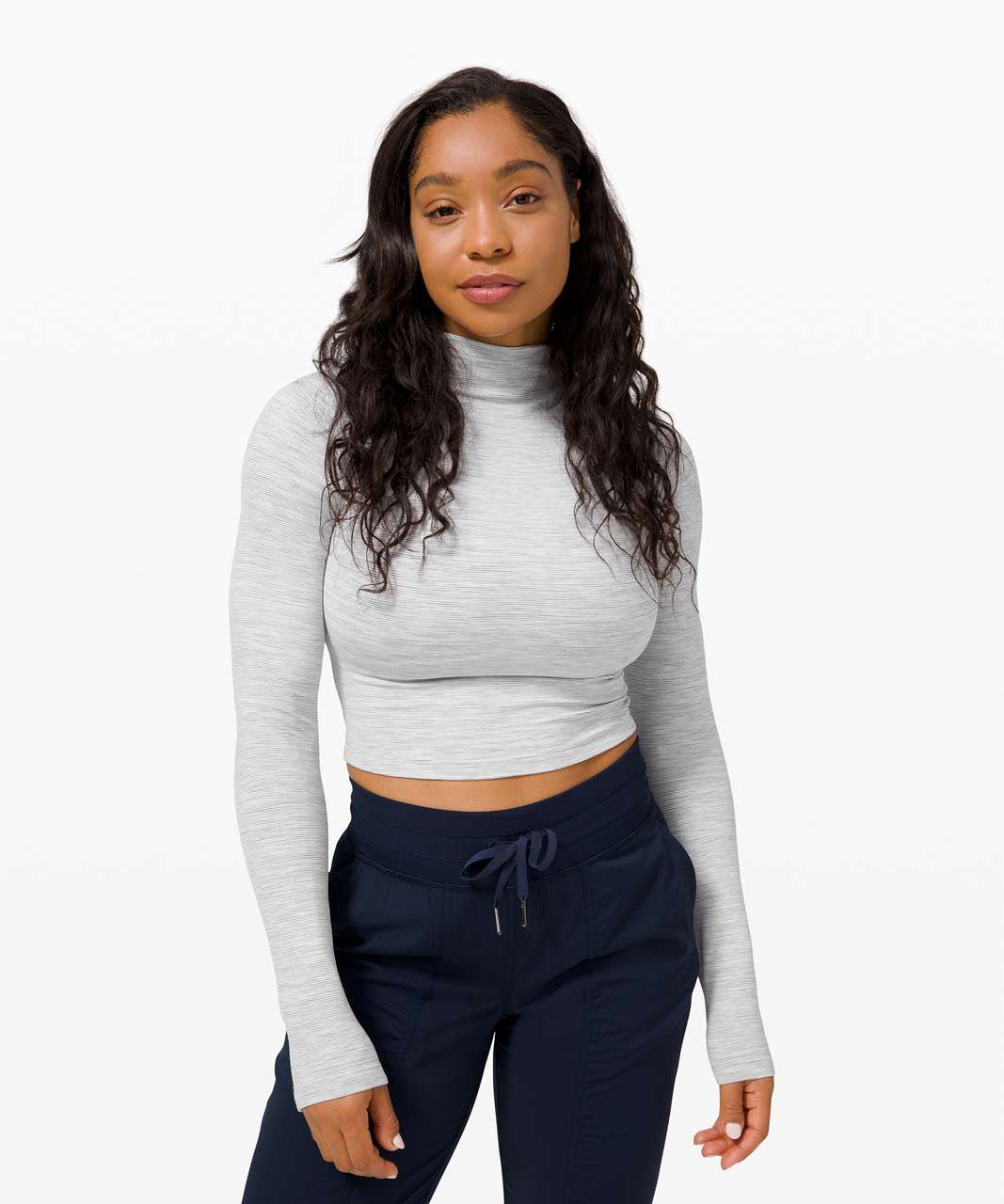 In love with the All Aligned Mock Neck!! Gonna need it to come out in more  dark colors 🙏 : r/lululemon