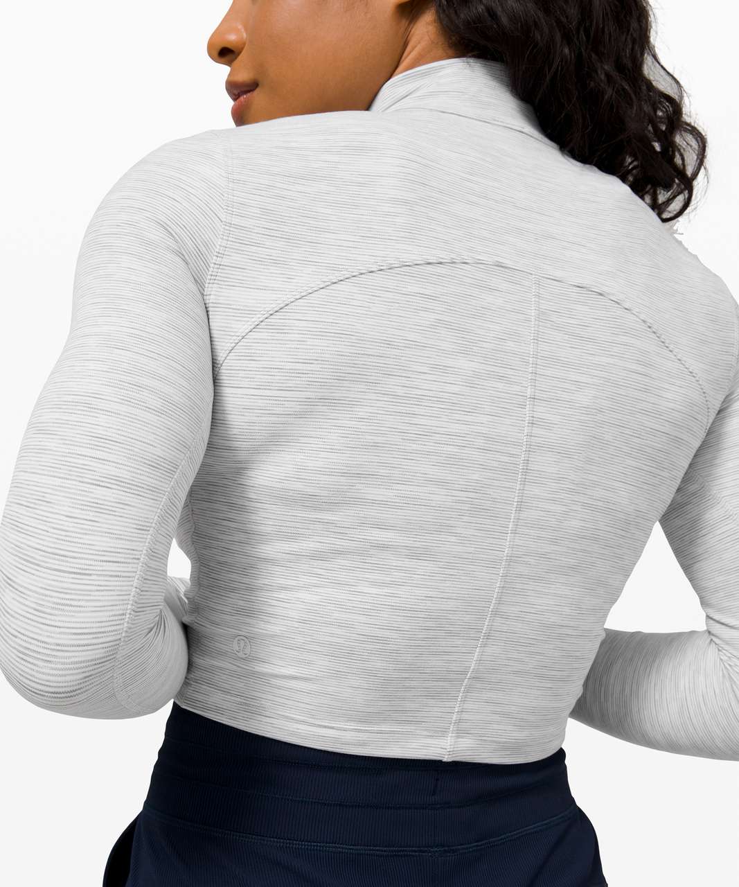 Lululemon All Aligned Mock Neck Long Sleeve Nulu Outlet Factory Shop - Wee  Are From Space Nimbus Battleship Womens Long Sleeve Tops