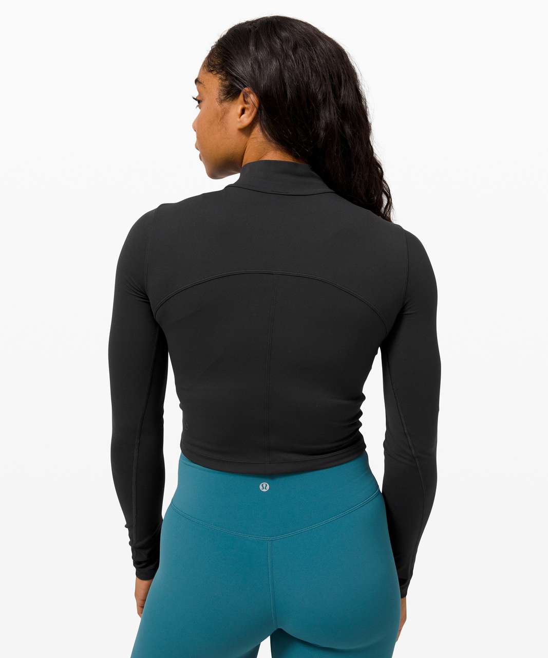 Lululemon All Aligned Mock Neck Long Sleeve - Black