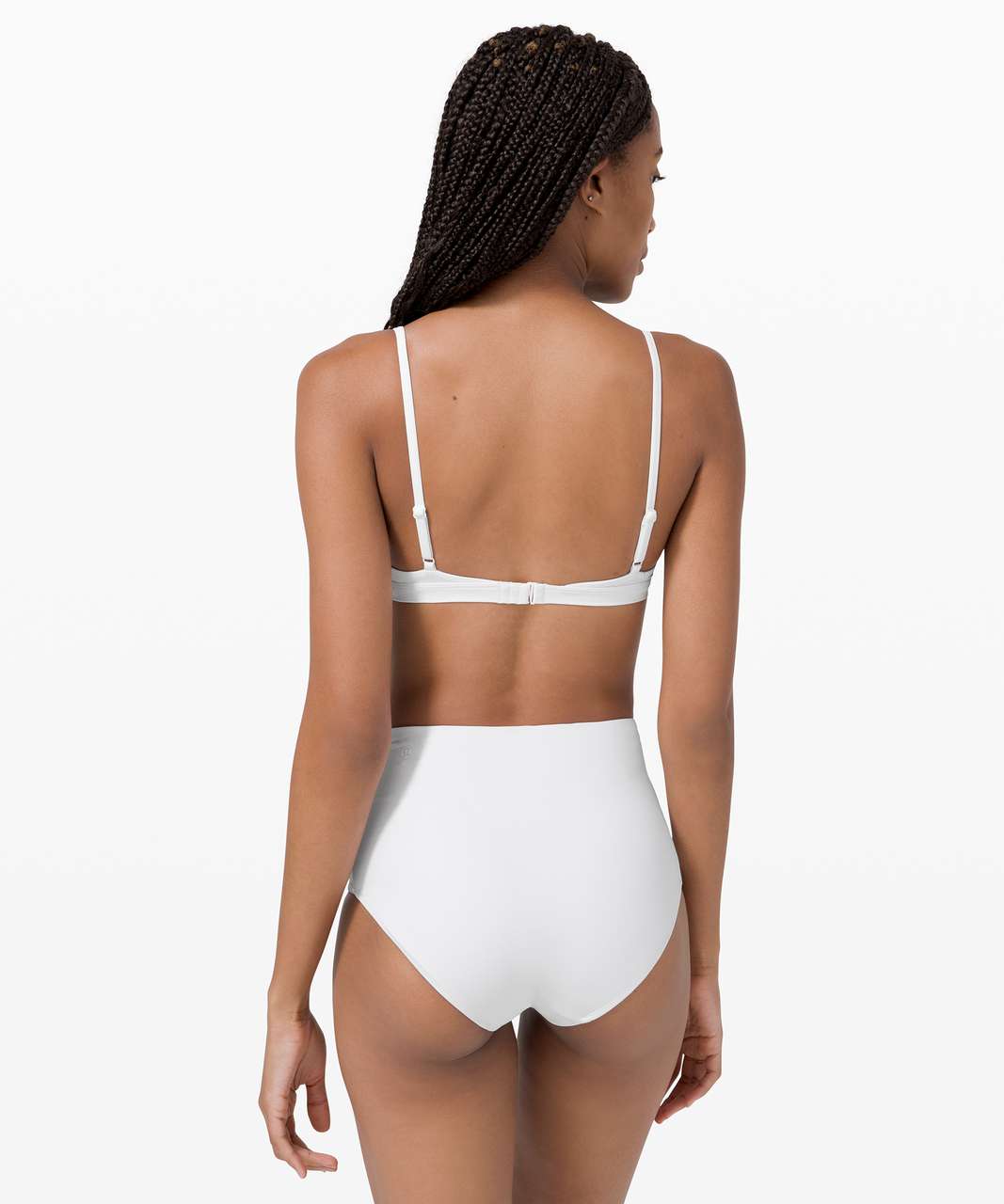 Lululemon Deep Sea Swim Top A/B Cup - White