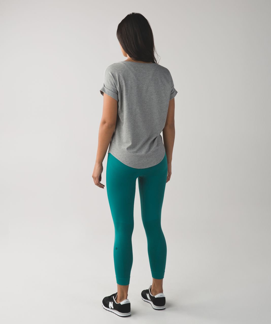 Lululemon Zone In Crop - Forage Teal