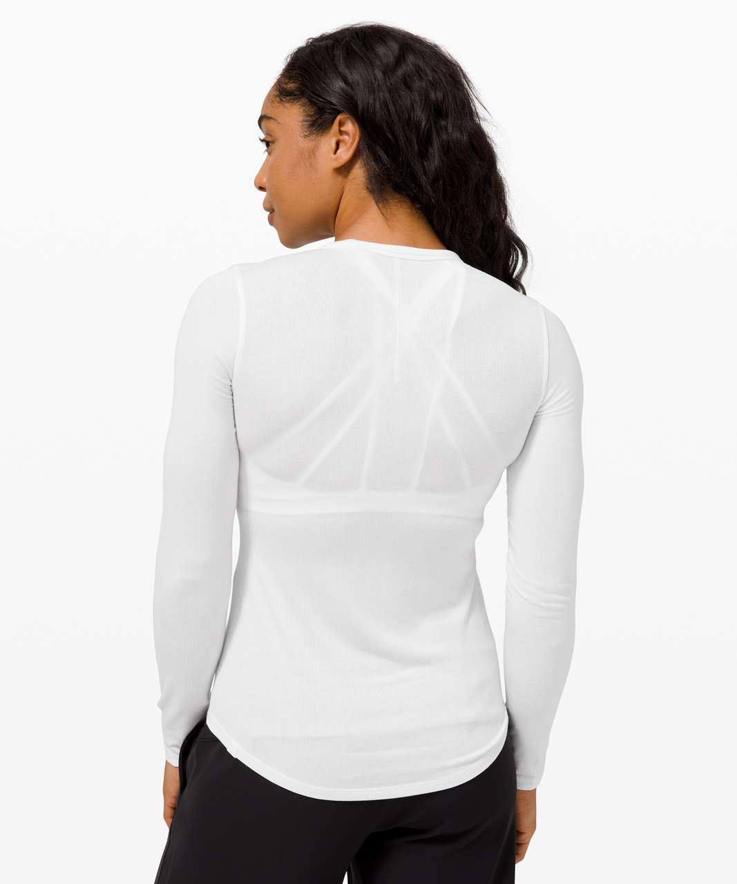 Lululemon Hold Tight Short Sleeve Shirt - White - lulu fanatics