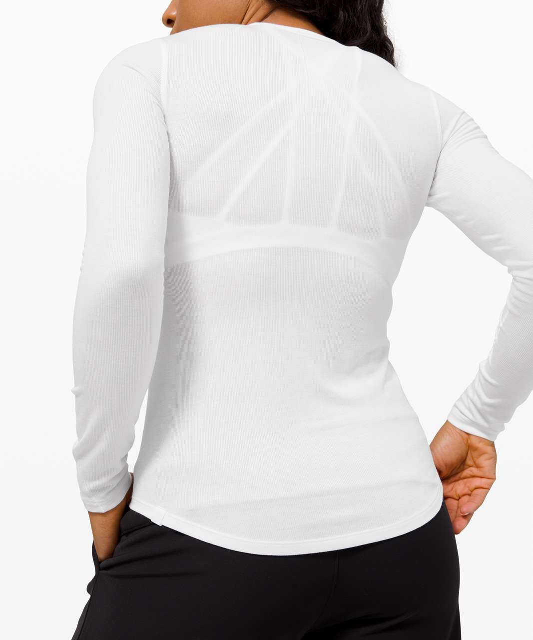 Lululemon Hold Tight Long Sleeve - White