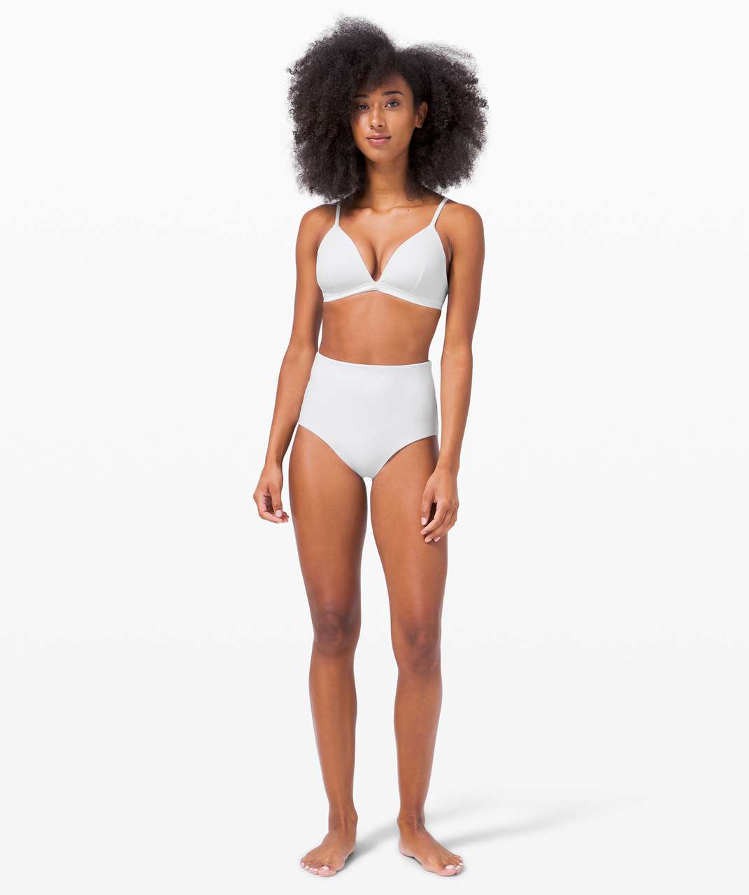 Lululemon Deep Sea Swim Top C Cup - White