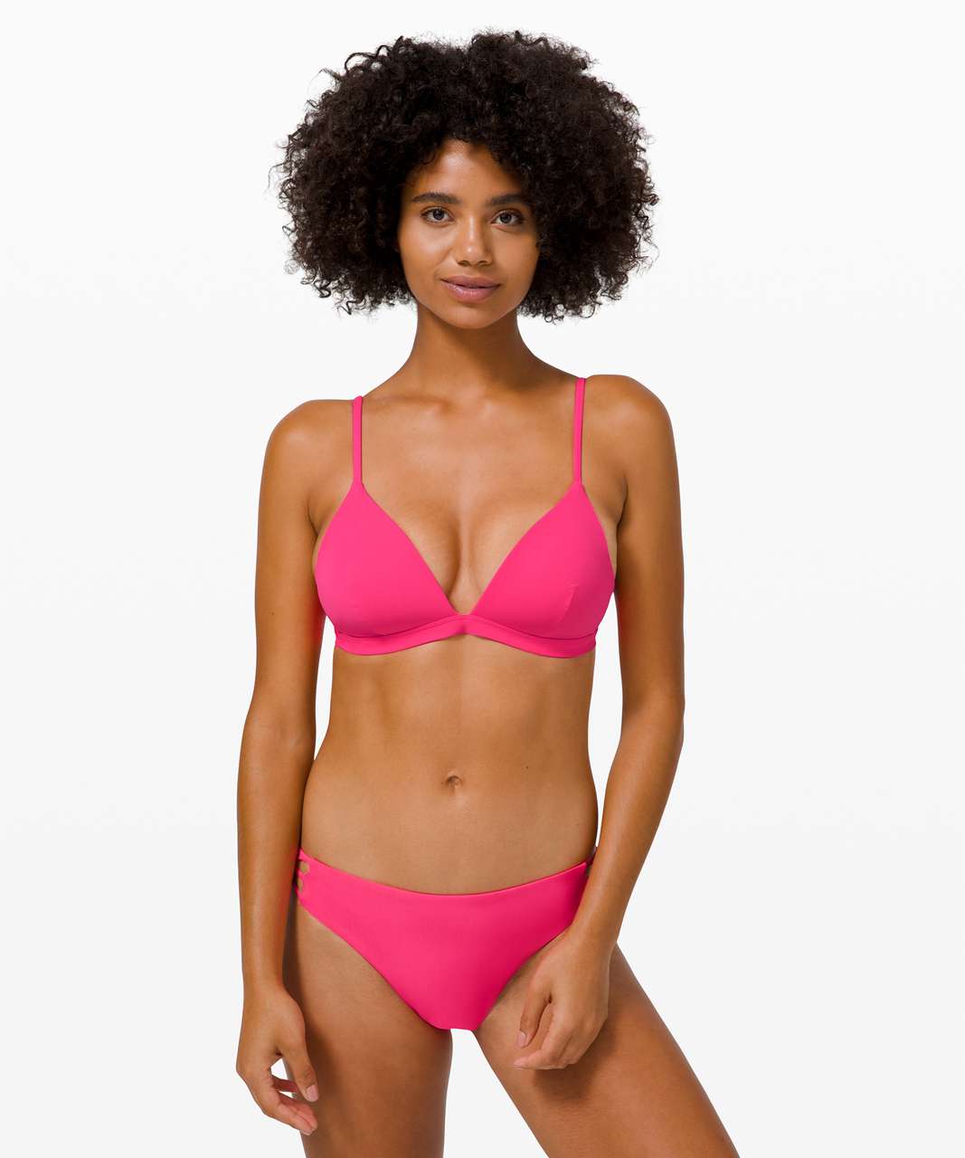 Lululemon Deep Sea Swim Top C Cup - Pink Highlight