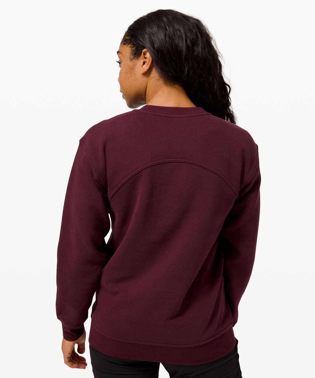 Lululemon All Yours Crew *Fleece - Cassis