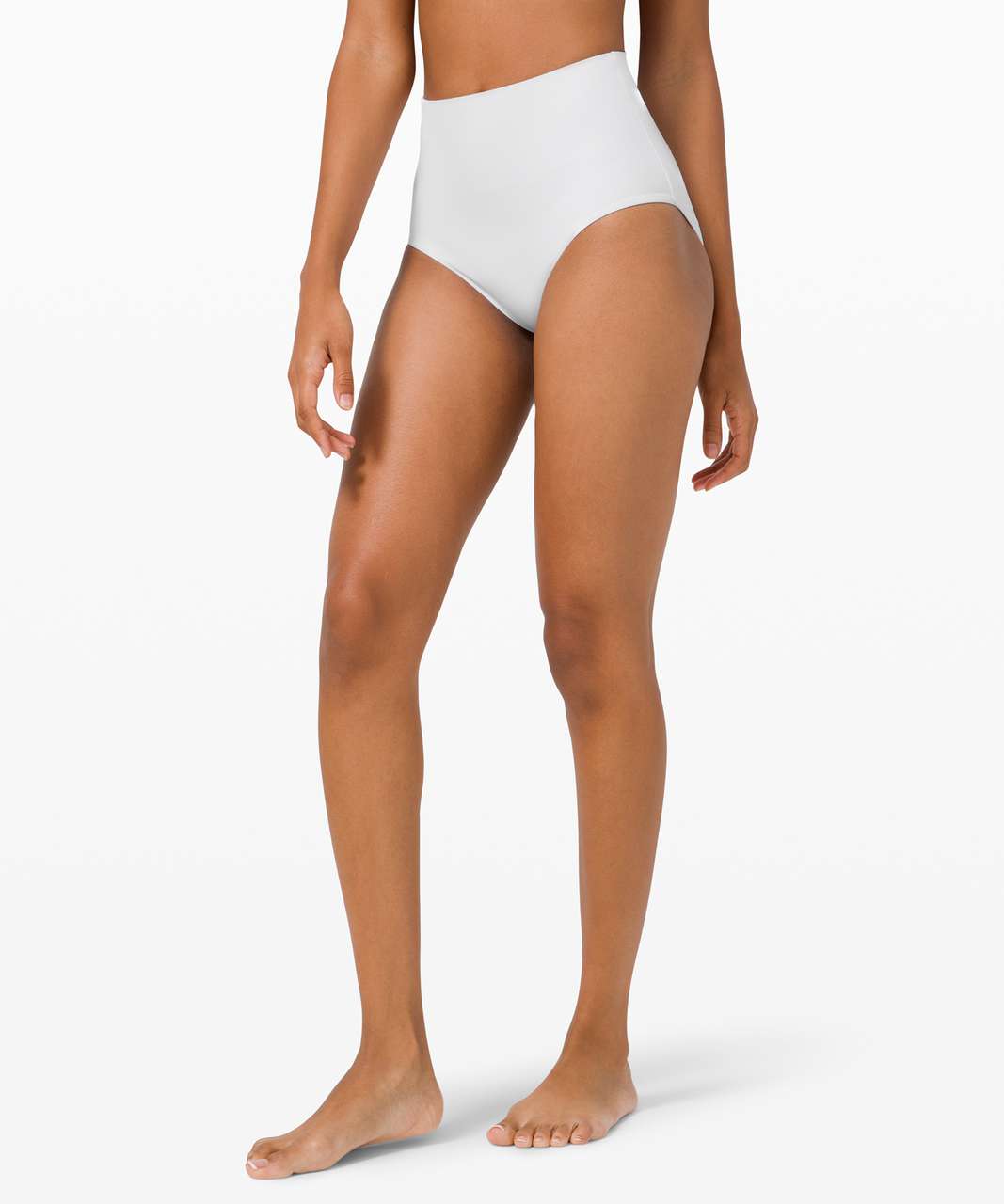 Lululemon Ribbed High-Waist Extra-Skimpy Swim Bottom - Black - lulu fanatics