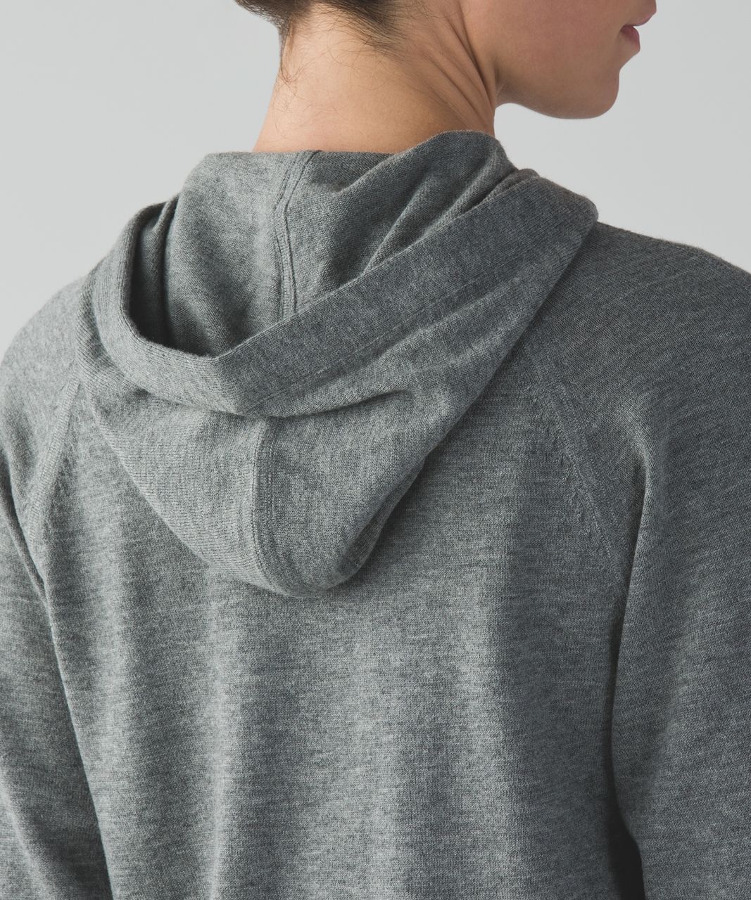 Lululemon Om On Hoodie - Heathered Medium Grey