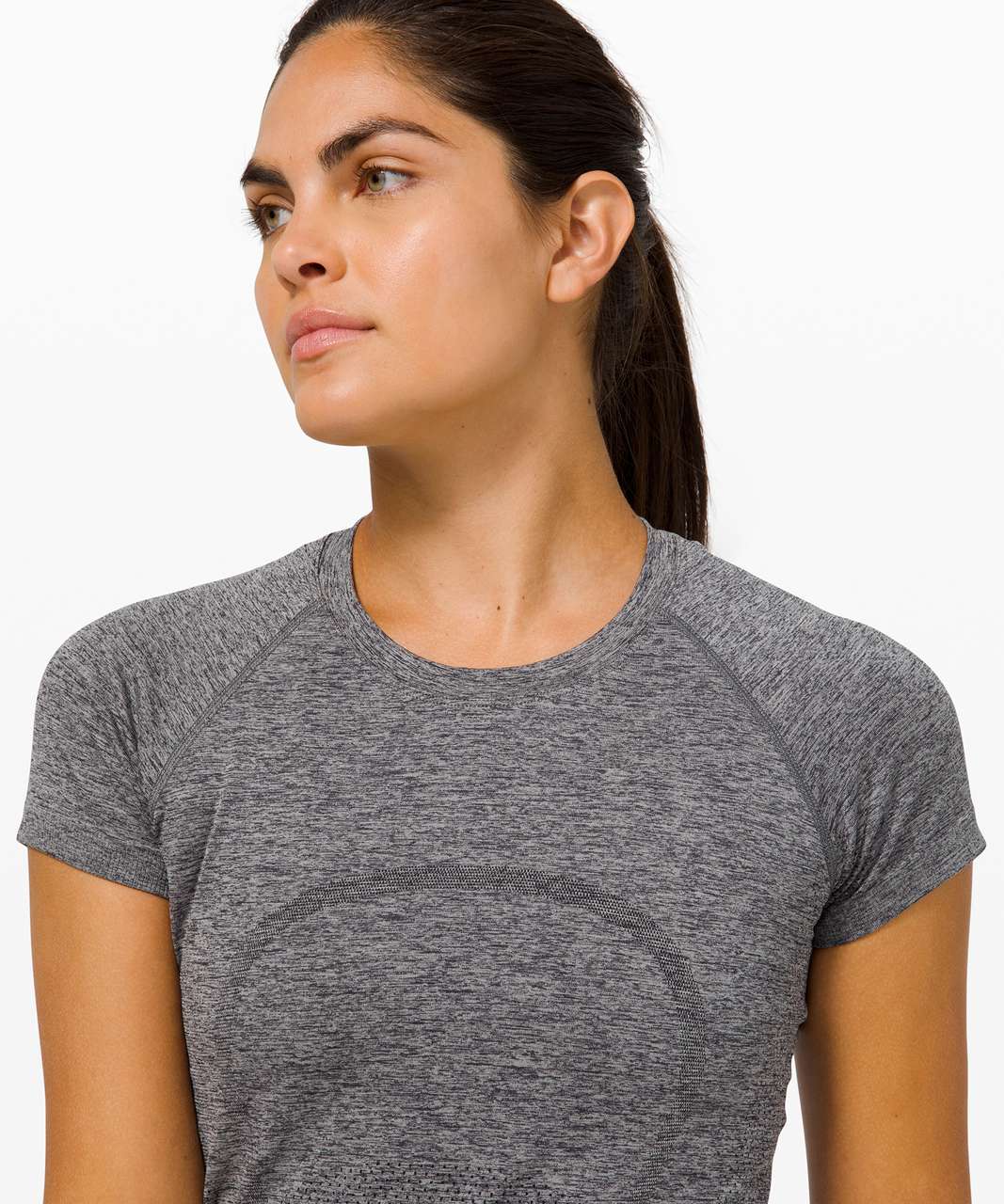 Lululemon Swiftly Tech Short Sleeve 2.0 *City - New York / Silver Drop /  Black - lulu fanatics