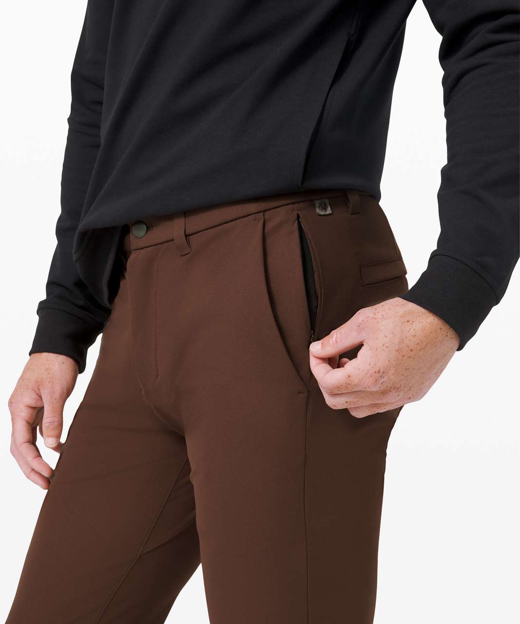 Lululemon - Commission Slim-Fit Tapered Warpstreme™ Golf Trousers - Brown  Lululemon