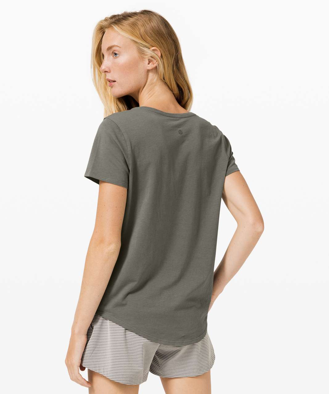 Lululemon Love Crew III - Grey Sage