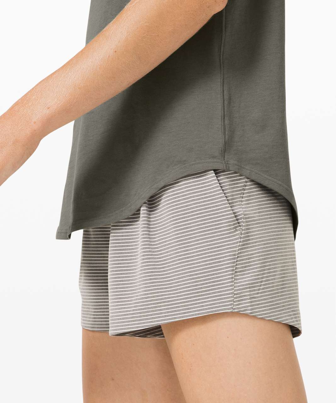 Lululemon Love Crew III - Grey Sage