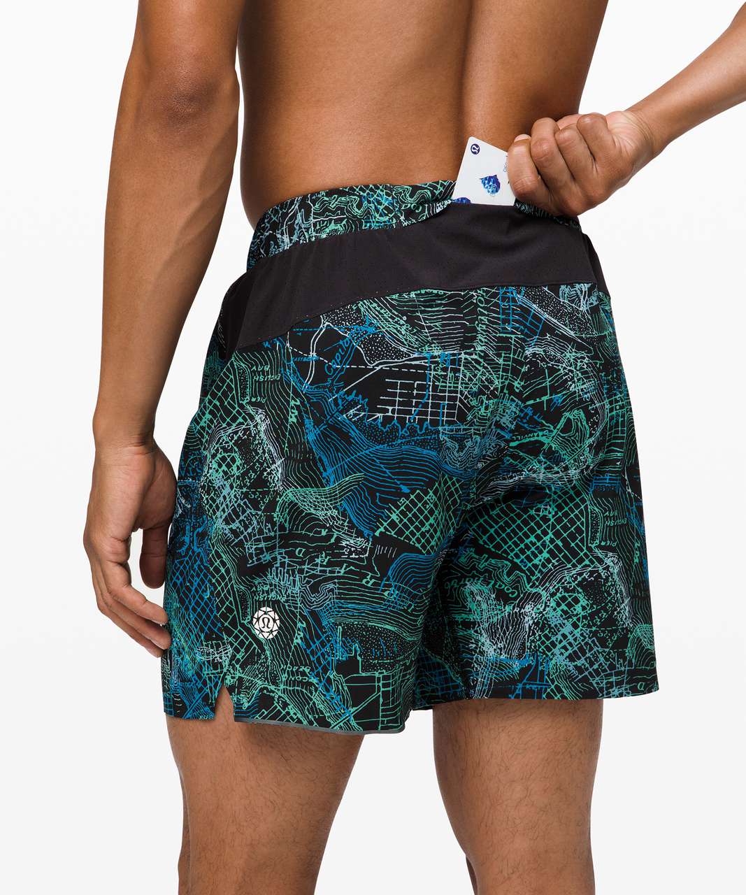 Lululemon Surge Short 6" *Linerless - City Limits Multi