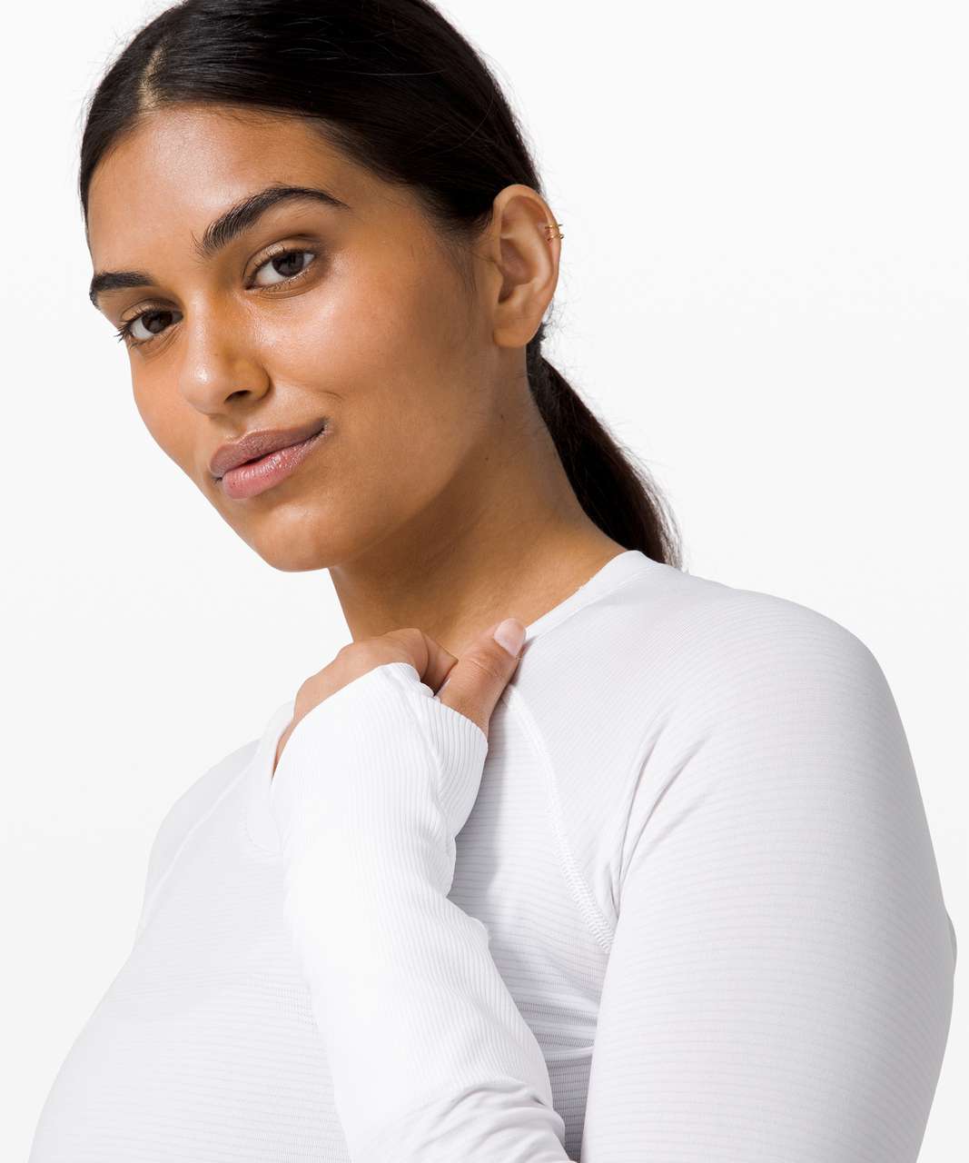 Lululemon Swiftly Tech Long Sleeve 2.0 *Race Length - White / White (First Release)